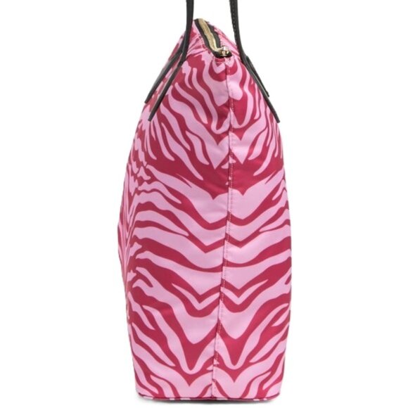 NEW!! Furla Extra Large Calypso Tote Bag – Designer Nylon & Leather Shoulder Bag - Picture 5 of 12